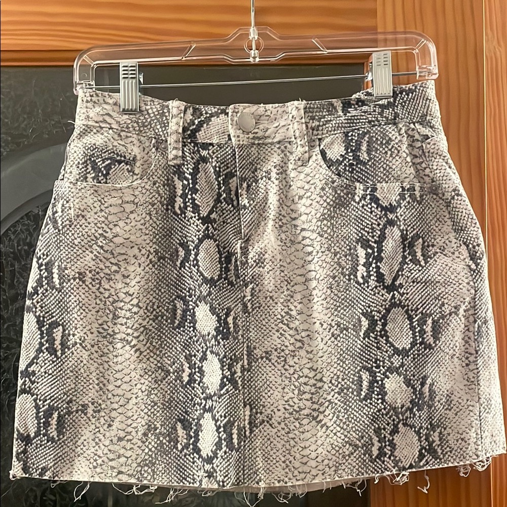 YMI Gray Black Pencil Mini Skirt Night Out
